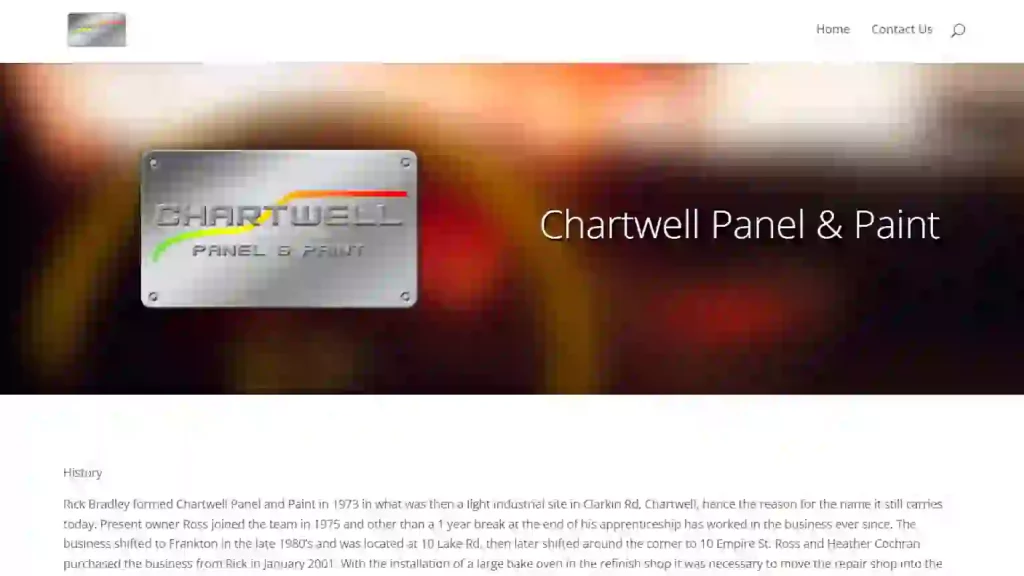 Chartwell Panel and Paint