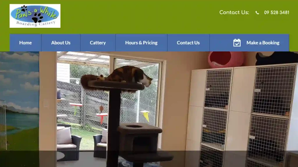 4. Paws A While Boarding Cattery