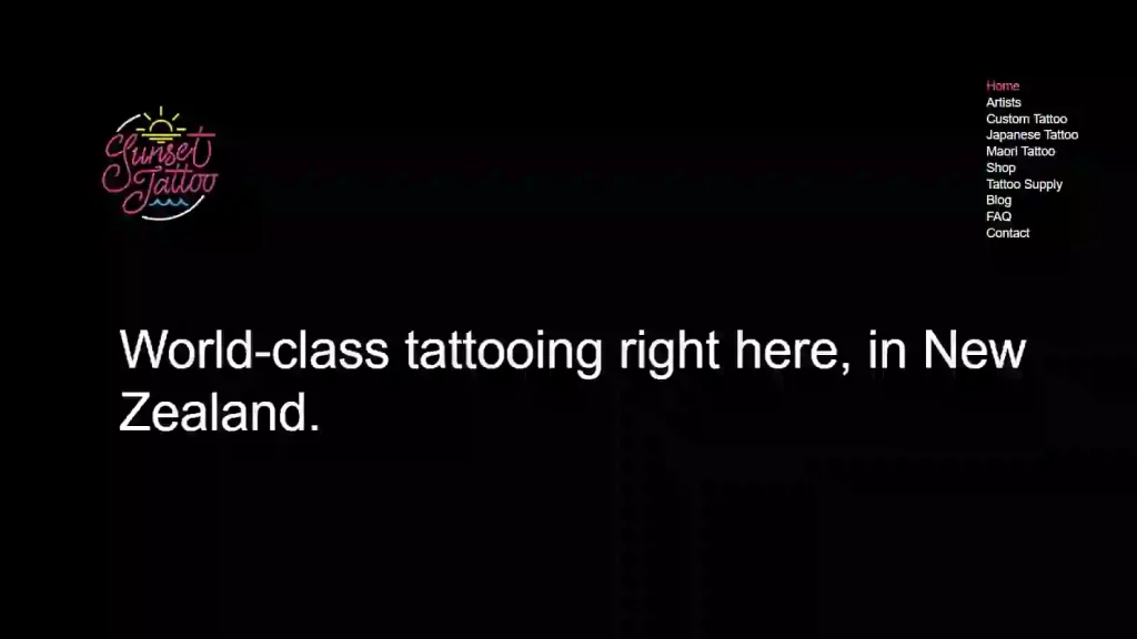 Sunset Tattoo