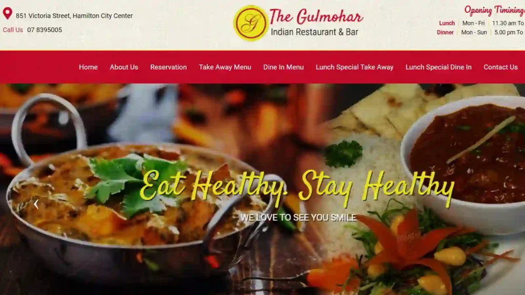 The Gulmohar Indian Restaurant