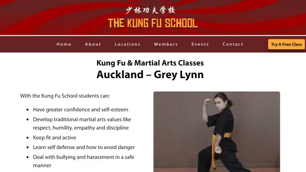 The Kung Fu School