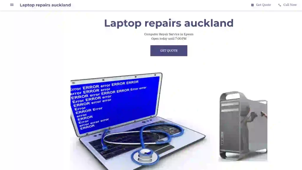 Laptop Repairs Auckland