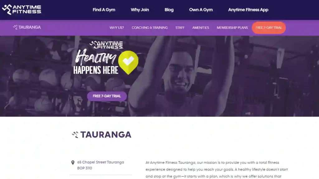 Anytime Fitness Tauranga