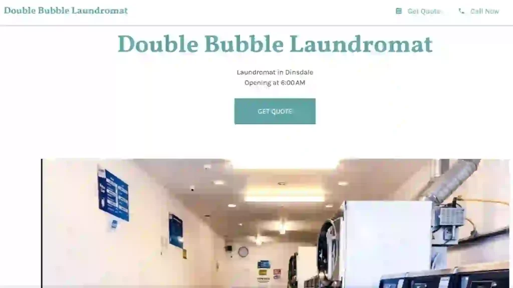 Double Bubble Laundromat