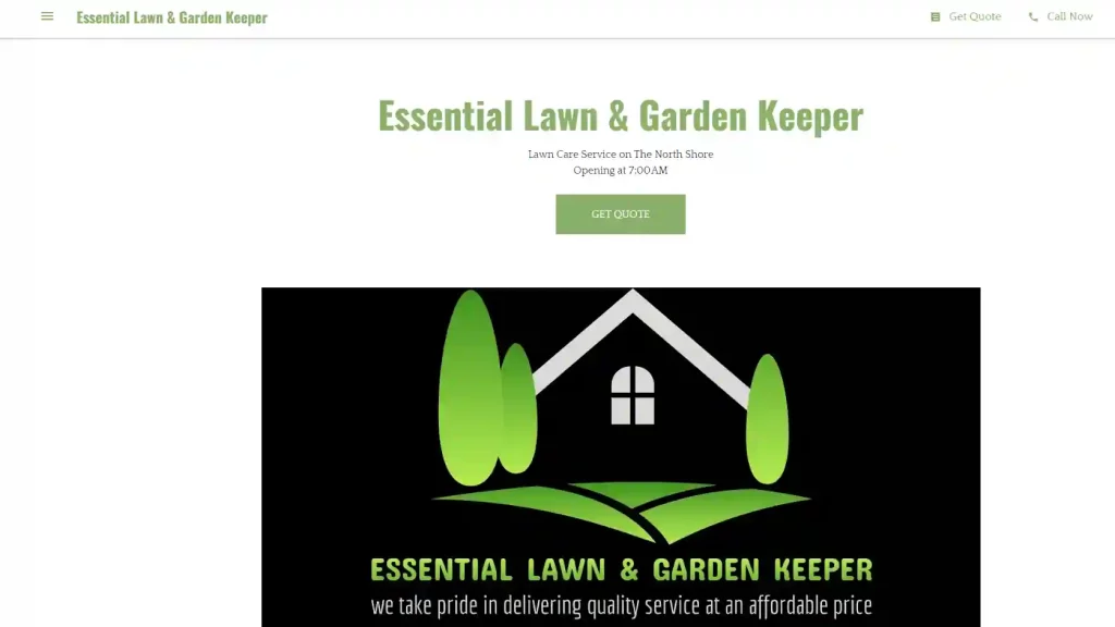 Essential Lawn & Garden Keeper
