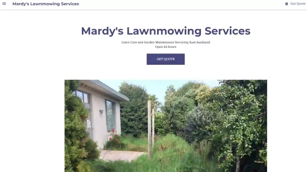 Mardy's Lawnmowing Services