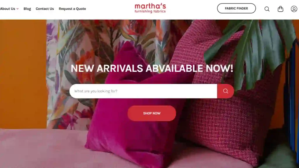 Martha's Furnishing Fabrics