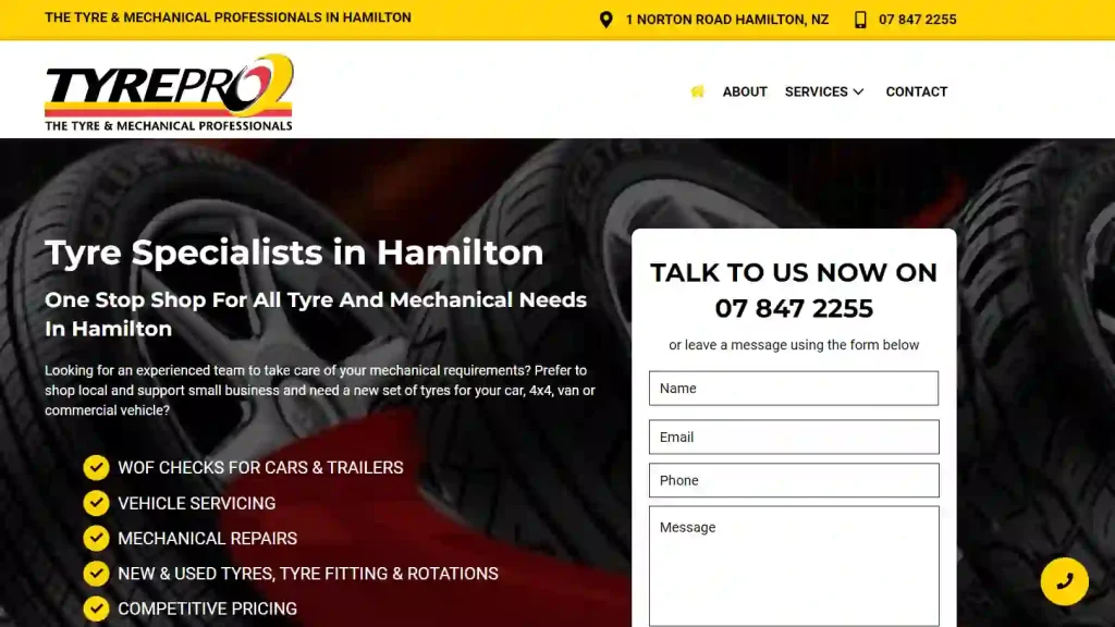 TyrePro Hamilton