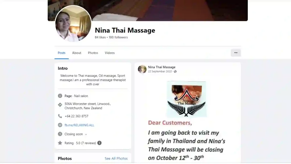 Nina'sThai Massage