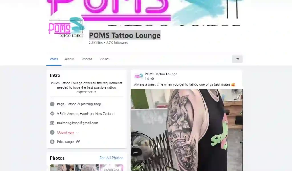 POMS Tattoo Lounge