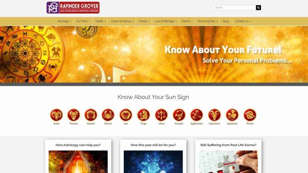 Ravindra Grover Astrology