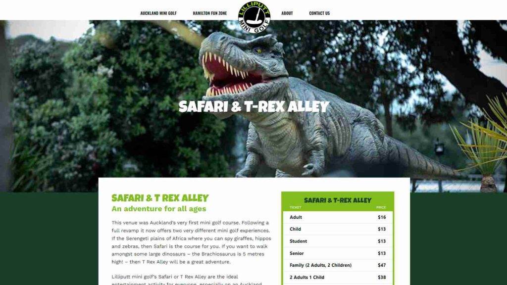 Lilliputt Safari & T. Rex Alley