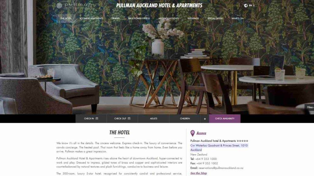 Luxe Spa at Pullman Auckland