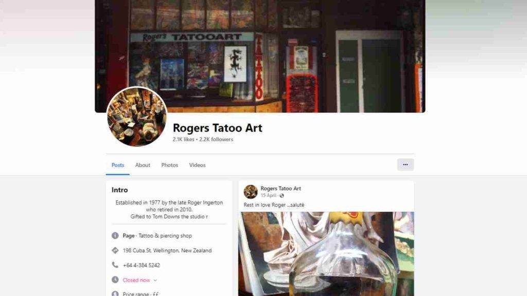Rogers Tattoo Art
