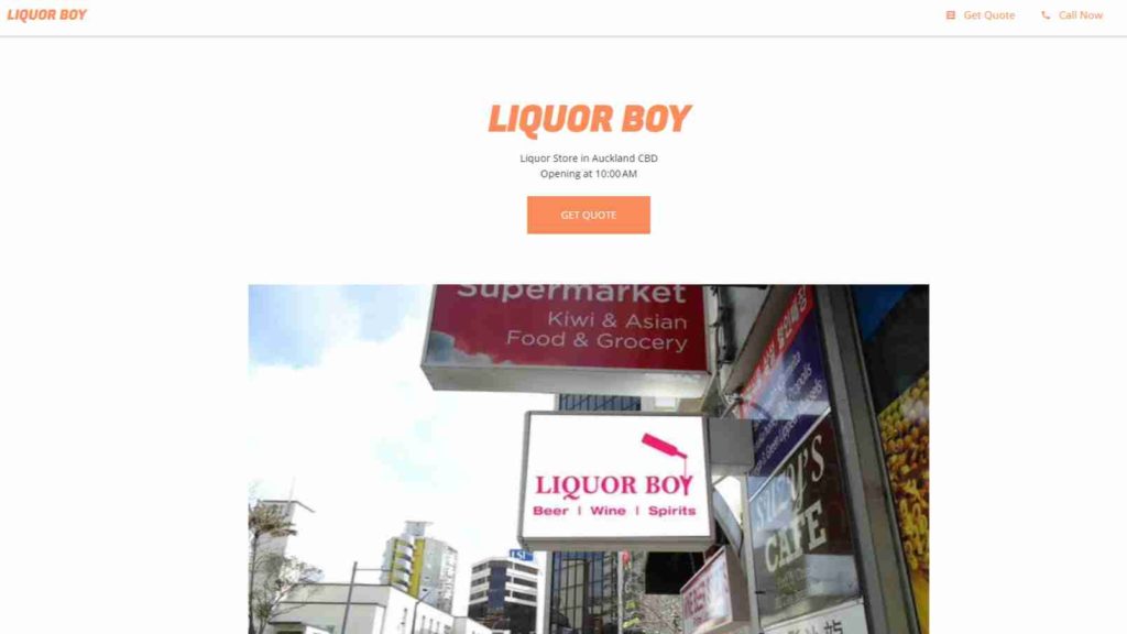 LIQUOR BOY