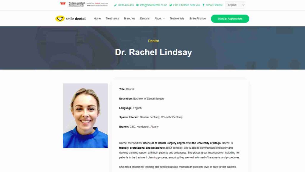 Dr Rachel Lindsay