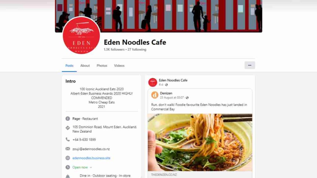 Eden Noodles Cafe