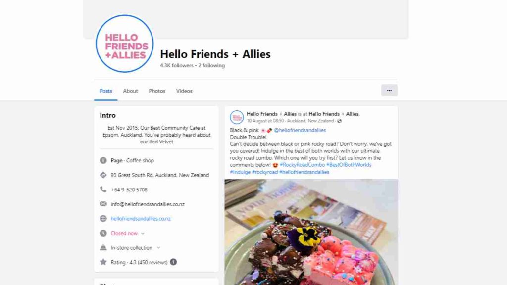 Hello Friends + Allies