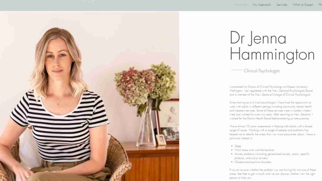 Jenna Hammington Psychology