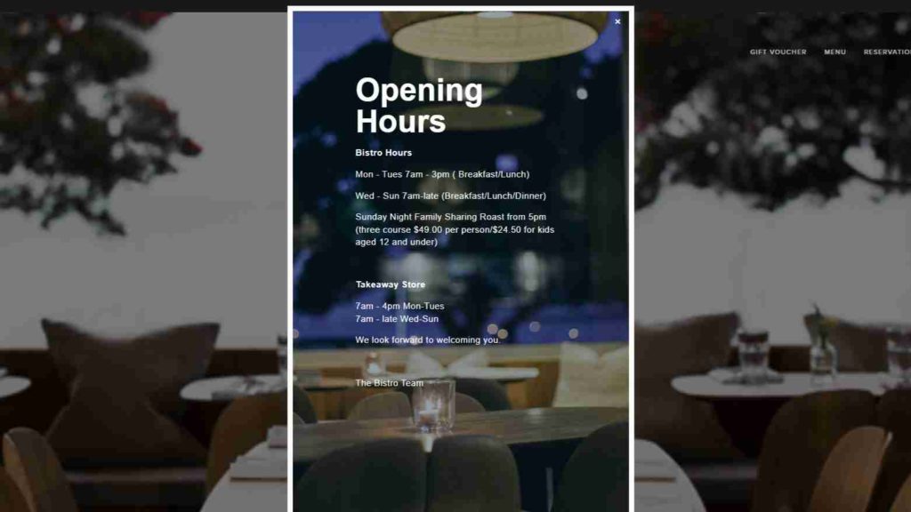 St Heliers Bay Bistro 